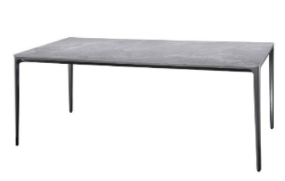 mesa de jantar premium moderna em pedra